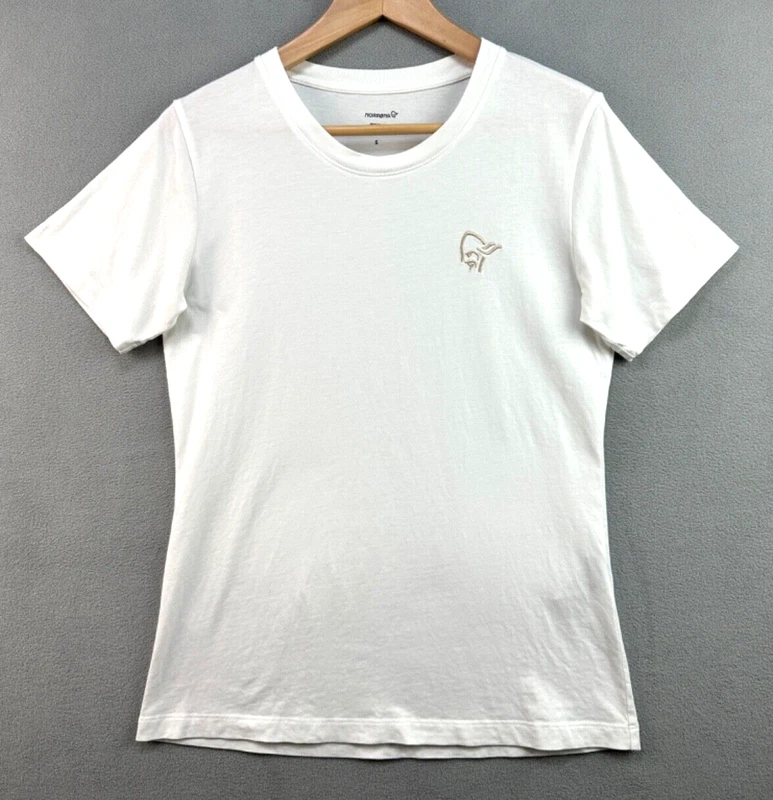 narrona short sleeve crew viking logo norway outdoors shirt