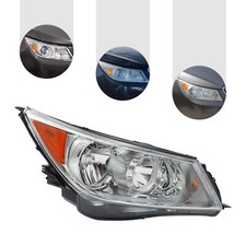Right Side Headlight Fits Buick Lacrosse 2010 2011-2013 Halogen Headlamps