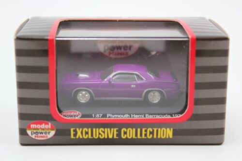 Model Power Minis 1:87 1970 Plymouth Hemi Barracuda - Picture 1 of 4
