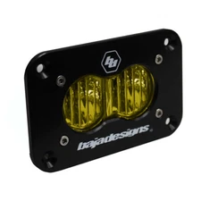 Baja Designs S2 Sport Amber Wide Cornering Flush Mount 5000K LED Light Pod