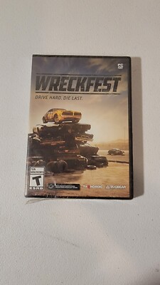 Wreckfest Computer PC Racing Game New Sealed BugBear THQNordic (STEAM REQUIRED)