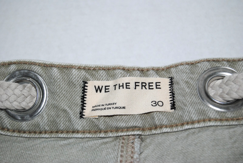 NWOT FREE PEOPLE WE THE FREE MOXIE LOW SLUNG PULL ON BARREL JETTY SIZE 30 $148 - Picture 9 of 15
