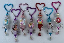Hand made beaded key chains. Luxury Inspired Princess gifts. Teen.