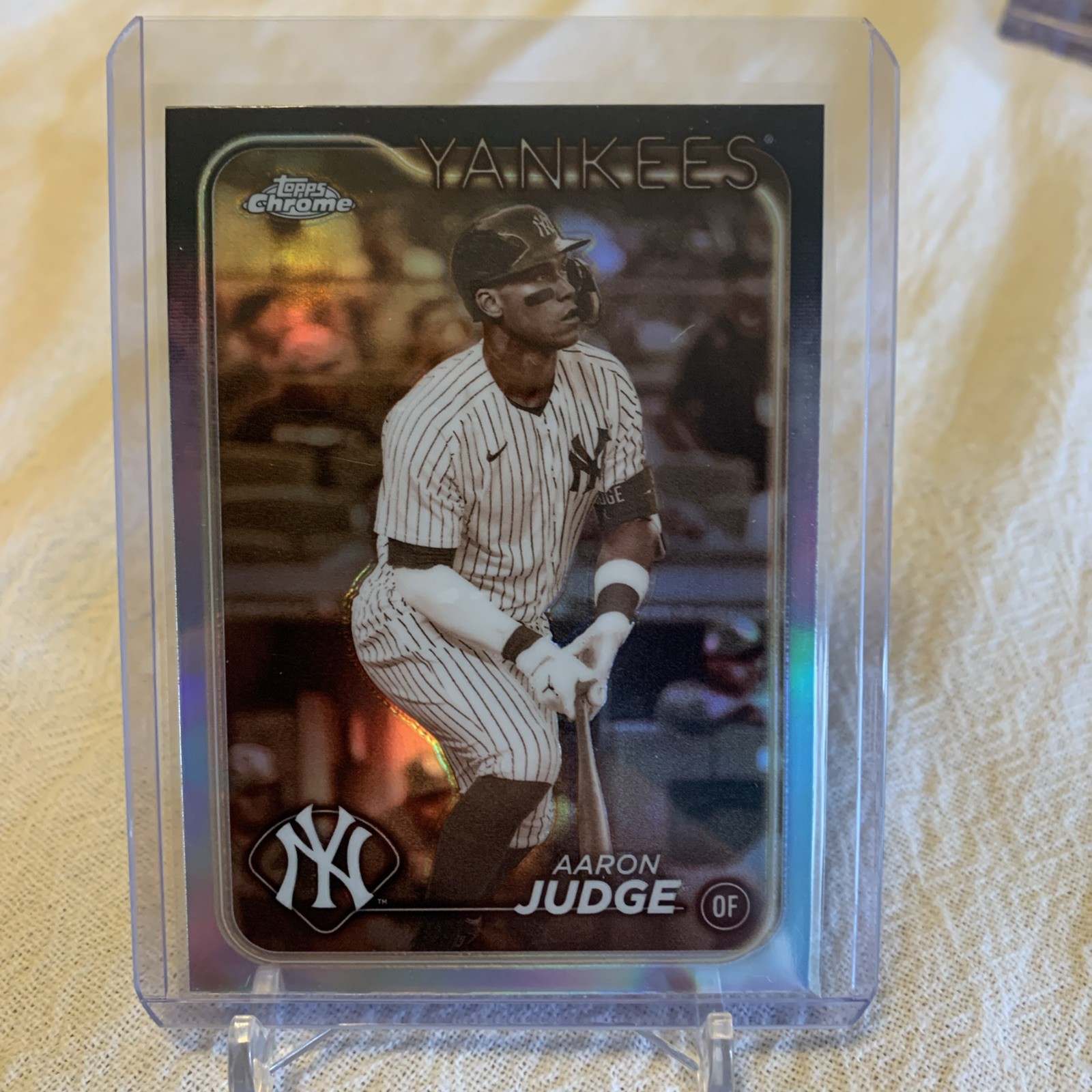 2024 Topps Chrome - Aaron Judge #50 Sepia Refractor