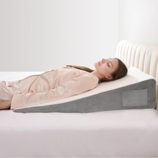 34" Extra-Long Wedge Pillow, Back Arm Support, Bed Wedge Pillow for Sleepin