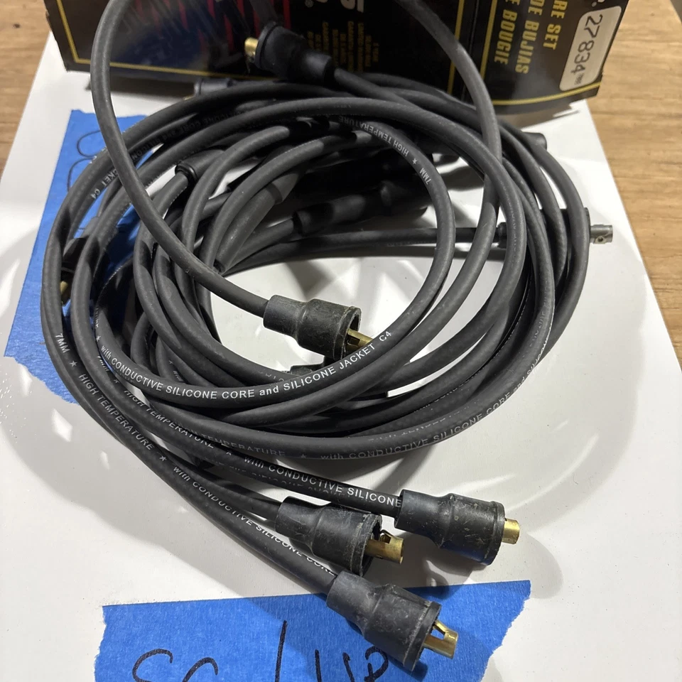 Juego de cables de bujía Parts Master 27834 para Dodge D150 W150 B150 5,2 5,9 88-92 Foto 2 de 4