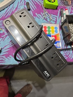 APC BE425M 6 Outlets 425VA 120V 180J Battery Back-UPS and Surge Protector -...