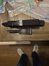 BELT KNIFE BY MASTER CUTLERY 3 1/2" HOOK FAST QUICK  DRAW TACTICAL SERRATED USA