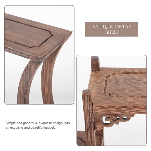 Vitrina Madera Mesa Mercancía Estante Soporte Muebles Chinos - Imagen 11 de 12