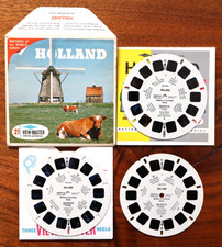 VIEW-MASTER HOLLAND NATIONS OF THE WORLD SERIES SAWYERS S6 B190 3 REEL SET