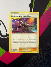 BELLELBA & BRYCEN-MAN 186/236 COSMIC ECLIPSE Uncommon Pokemon