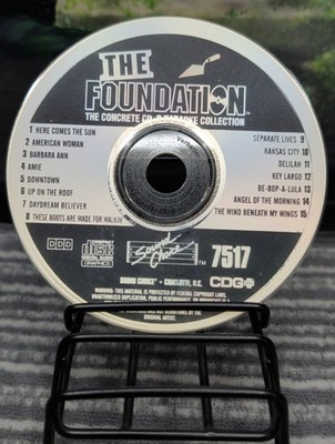 Sound Choice The Foundation CD+G Karaoke SC7517 - Classic 70's & 80's Hits
