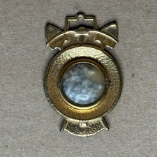 Tom Mix “Genuine Gold Ore" Watch Fob Straight Shooters Club 1930's Vintage Cool