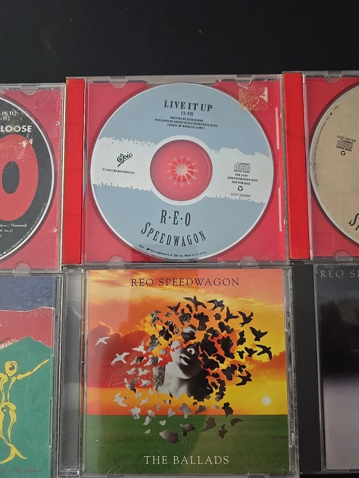 Reo Speedwagon 10 Cd Lot SINGLES,HITS &MORE 10 CD LOT FAST SAFE FREE SHIPPING - Image 4 of 4