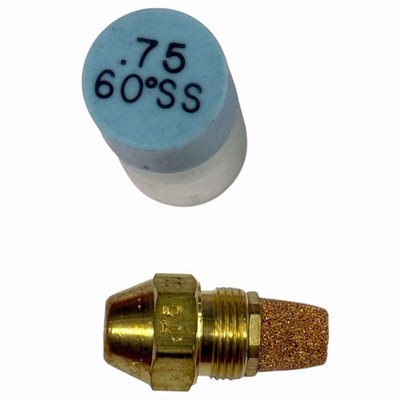 DELAVAN .75 GPH 60 DEGREE SS SEMI-SOLID NOZZLE