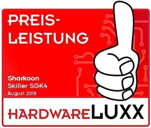 Sharkoon Skiller SGK4 Gaming Keyboard RGB, N-Key-Rollover, (Deutsches Tastaturla - Image 3 of 4