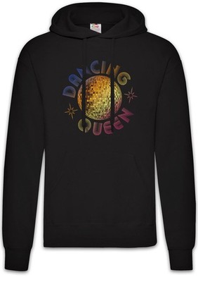 Dancing Queen Herren Hoodie Disco Ball Kugel Discokugel Club Mirror Dance Party