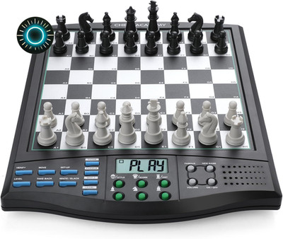 Talking Chess Academy Electronic Chess Board Smart Chess Board with Voice Te...