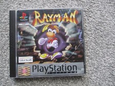 Rayman PS1 playstation 1 game with instructions