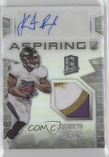 2016 Panini Spectra Aspiring /199 Kenneth Dixon #APA-KD Patch Auto 0af