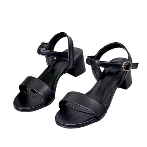 Womens Mid Low Block Heel Sandals Cross Straps Ladies Straps Party Strappy Shoes - Picture 7 of 11