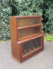 GLOBE WERNICKE STYLE OAK BOOKCASE