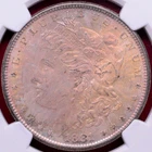NGC MS-66! 1881-S MORGAN DOLLAR DEEPLY LAYERED GOLDEN TONING!