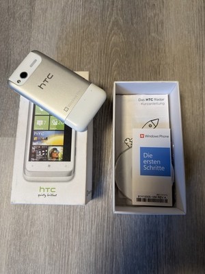 HTC Radar C110e Windows Phone 8GB Silber OVP