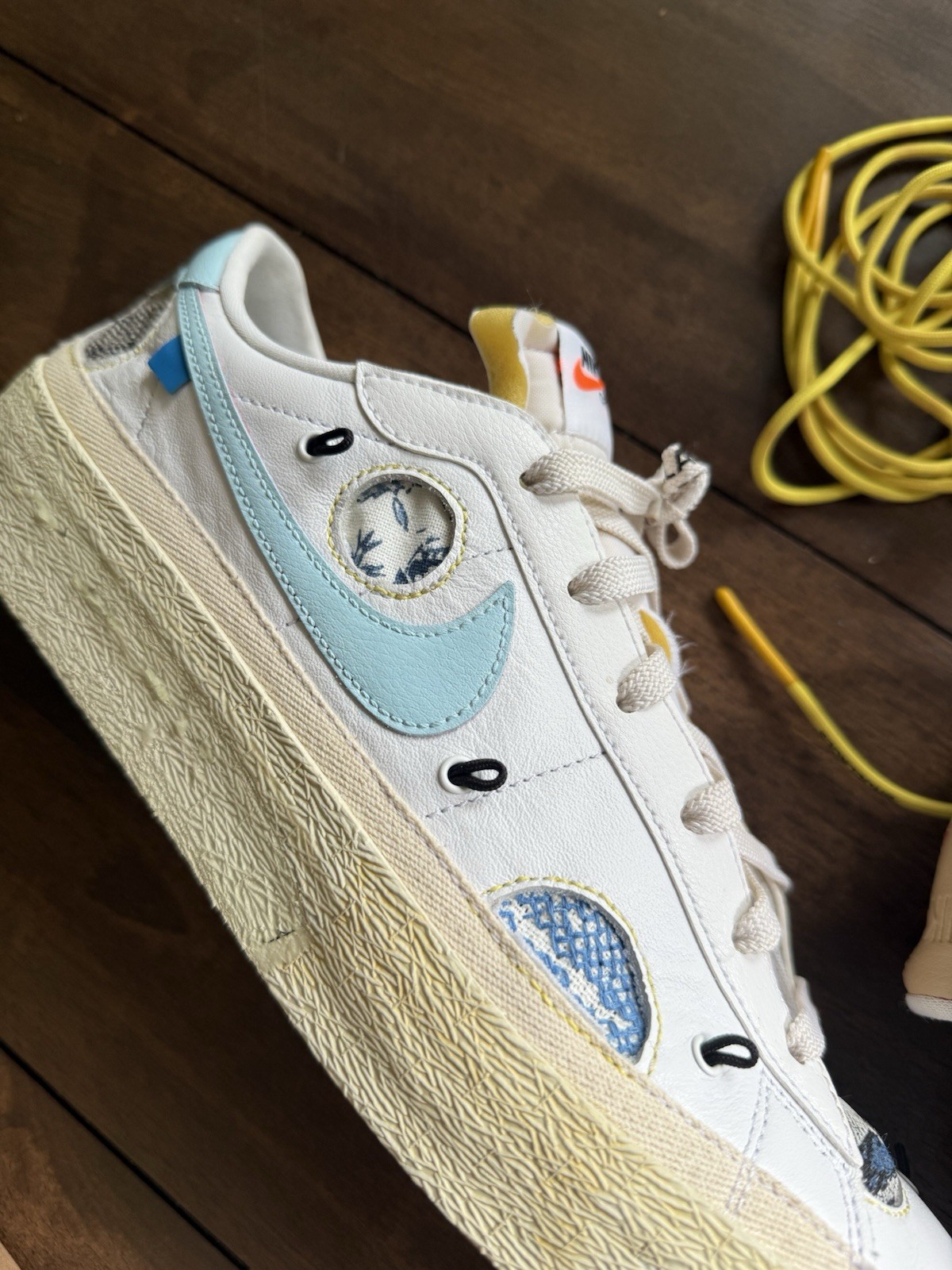 OFF WHITE X NIKE Blazer basso Nike x Off White taglia 13