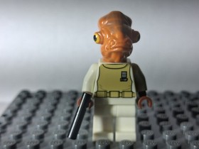 Lego Star Wars Admiral Ackbar Minifig White Spacesuit 2009 sw0247 75003 7754
