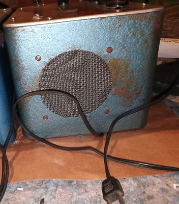 Conar O V A 1 R Vintage Radio Test Instrument Unit w/ Antenna, Volume Control