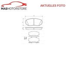 SATZ BREMSBELÄGE BREMSKLÖTZE VORNE BOSCH 0 986 494 375 A FÜR FORD USA EDGE
