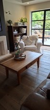 Solid Oak Christian Harold Ardennes Coffee Table with Drawer.