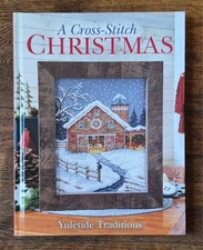 Craftways A Cross-Stitch Christmas YULETIDE TRADITIONS patterns, plans, LIKE NEW