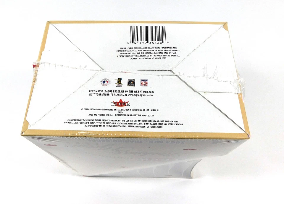2003 Fleer Rookies & Greats Baseball Retail Blister Box Sigillato (24 Pacchetti) - Immagine 2 di 2