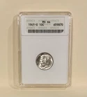 1941-S Mercury Dime 10c ANACS MS64