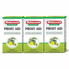 3x Baidyanath Prostaid 250 Tabs | Enlarged Prostate Relief | Free Shipping