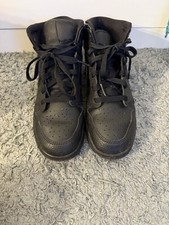 High Top Jordan Ones Triple Black Size 6