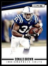 2012 Panini Rookies & Stars Donald Brown Indianapolis Colts #63