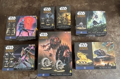 Star Wars Legion Separatist lot - TSMEU-6, IG-100, AAT Battle Tank & More