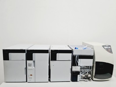 Shimadzu Prominence HPLC System SIL-20A, LC-20AD, DGU-20A5, CTO-20A, CMB-20A