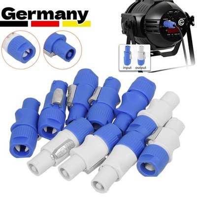10 Satz PowerCON Typ A NAC3FCA + NAC3MPA-1 Panel Gehäuse Adapter Kabelstecker