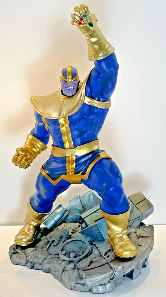 2019 THANOS ARTFX+ 11-ДЮЙМОВАЯ СЕРИЯ КОМИКСОВ MARVEL AVENGERS, полная в коробке, отличное состояние - Изображение 2 из 4