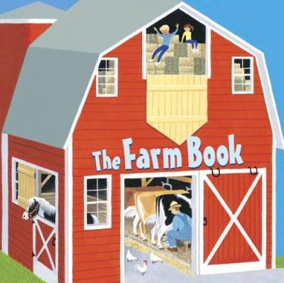 The Farm Book (A Golden Super Shape Book) - Paperback By Jan Pfloog - GOOD