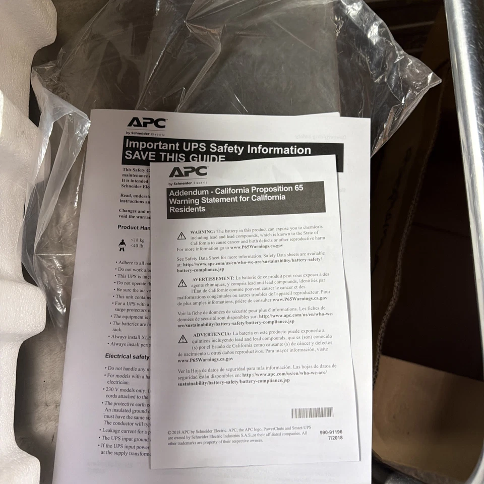 APC Battery Replacement Cartridge RBC31 (OEM) - Image 2 of 3