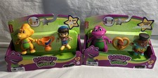 Fisher Price Barney's World Barney s Friend Mel Billy Dino Figure Sets BJ