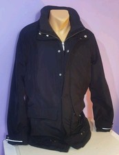 RILEY black waterproof mens jacket Medium size 46