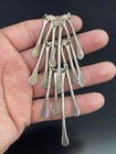 Taxco Mexico Brutalist Modernist Sterling Silver .925 Dangle Artisan Necklace — photo 2