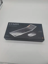 ProtoArc Foldable Keyboard and Mouse XKM01 Folding Wireless Keyboard Mouse Combo