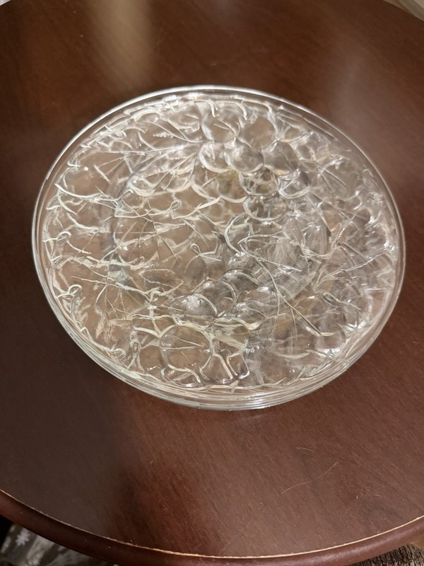 Vintage Clear by KIG Indonesia 7.25” salad/dessert plates 
